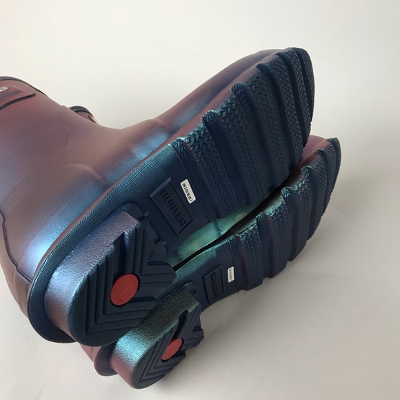 Hunter nebula short rain boots size 7 - Picture 6 of 7